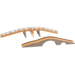 Modélisme HO: 2 Ponts piétons -