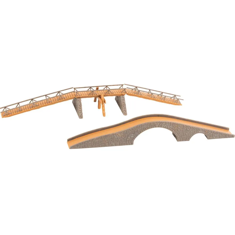 Modélisme HO: 2 Ponts piétons -