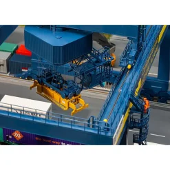 Modélisme HO : Portique à conteneurs GVZ Hafen Nürnberg - Faller