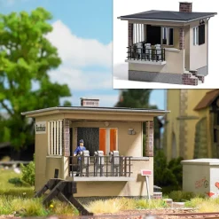 Modélisme HO : Poste d'aiguillage - Busch