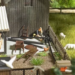 Modélisme HO accessoires : Chariots brouettes - Busch