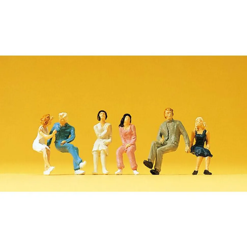 Modélisme HO Figurines : Couples assis - Preiser