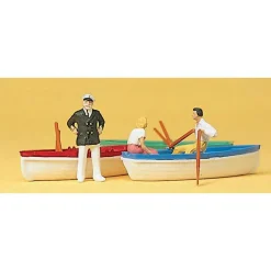 Modélisme HO Figurines : Location de bateaux - Preiser
