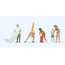 Modélisme HO Figurines : Prêts pour la baignade - Preiser