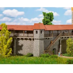 Modélisme N : Coffret murs de la vieille ville - Faller