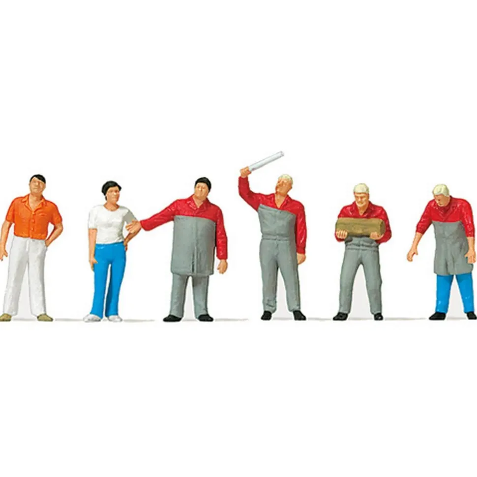 Modélisme N figurines : Mecano automobile - Preiser