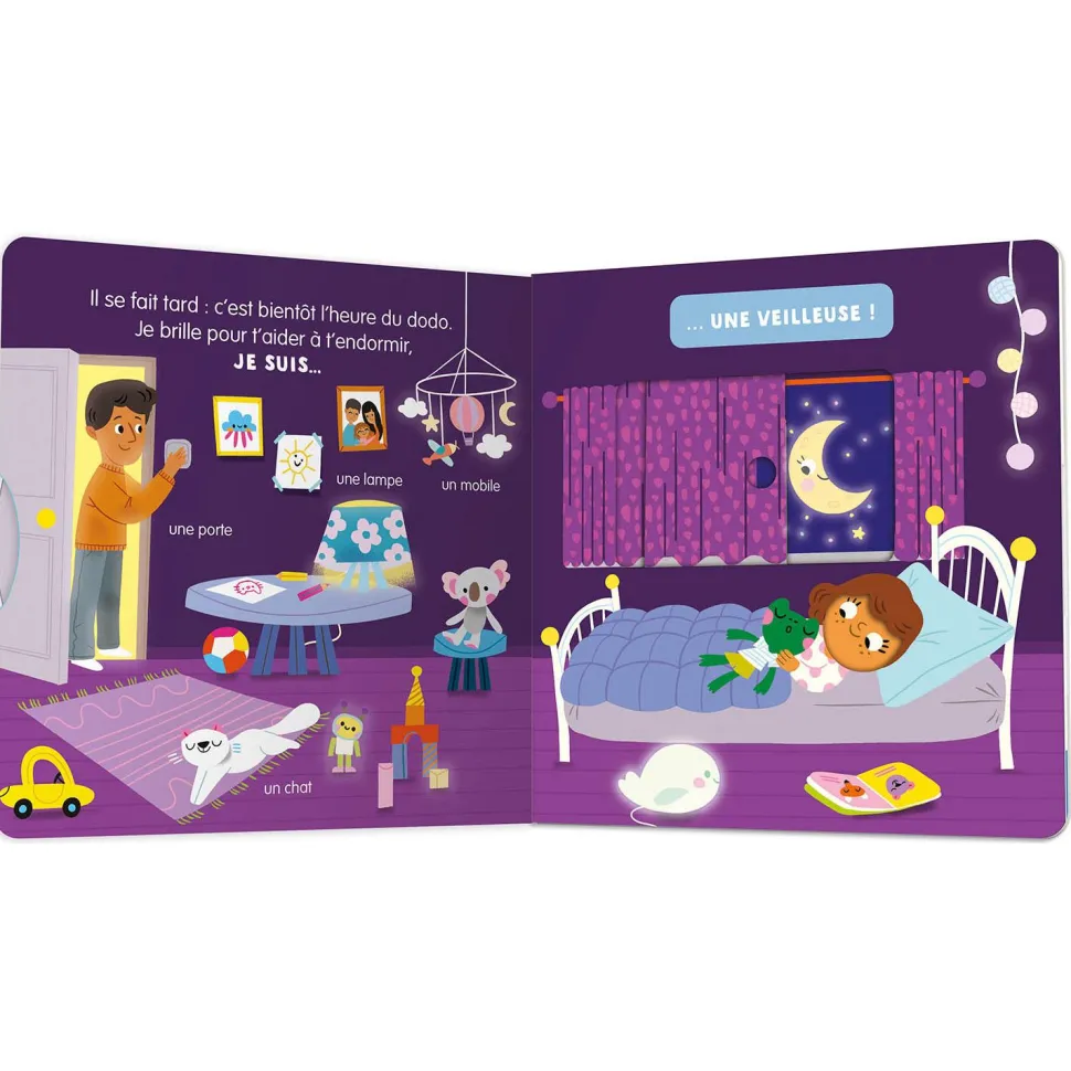 MON ANIM'AGIER - JE BRILLE DANS LA NUIT - Editions Auzou