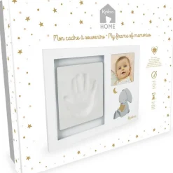 Mon cadre à souvenirs - photo et empreinte - Kaloo
