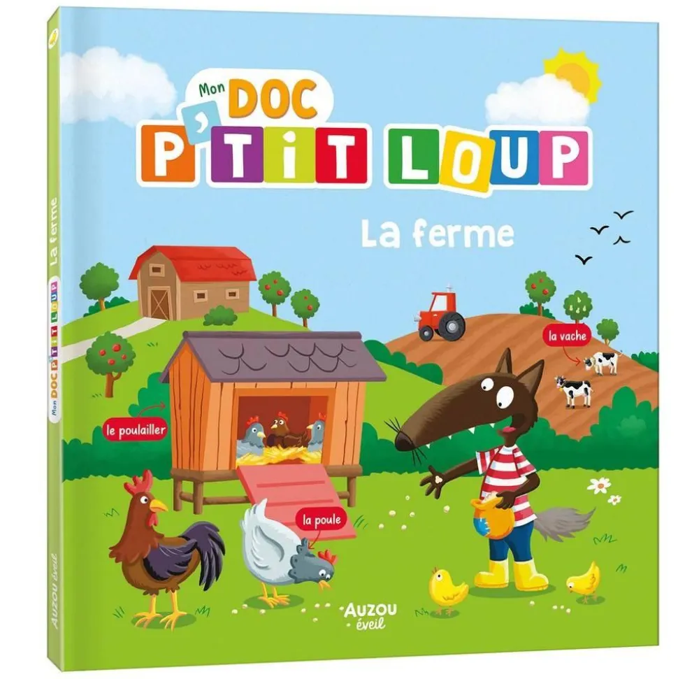 Mon doc P'tit loup - La ferme - Editions Auzou