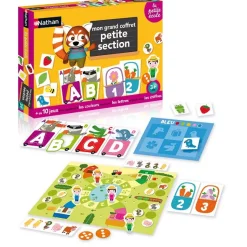 Mon grand coffret petite section : La petite école - Nathan