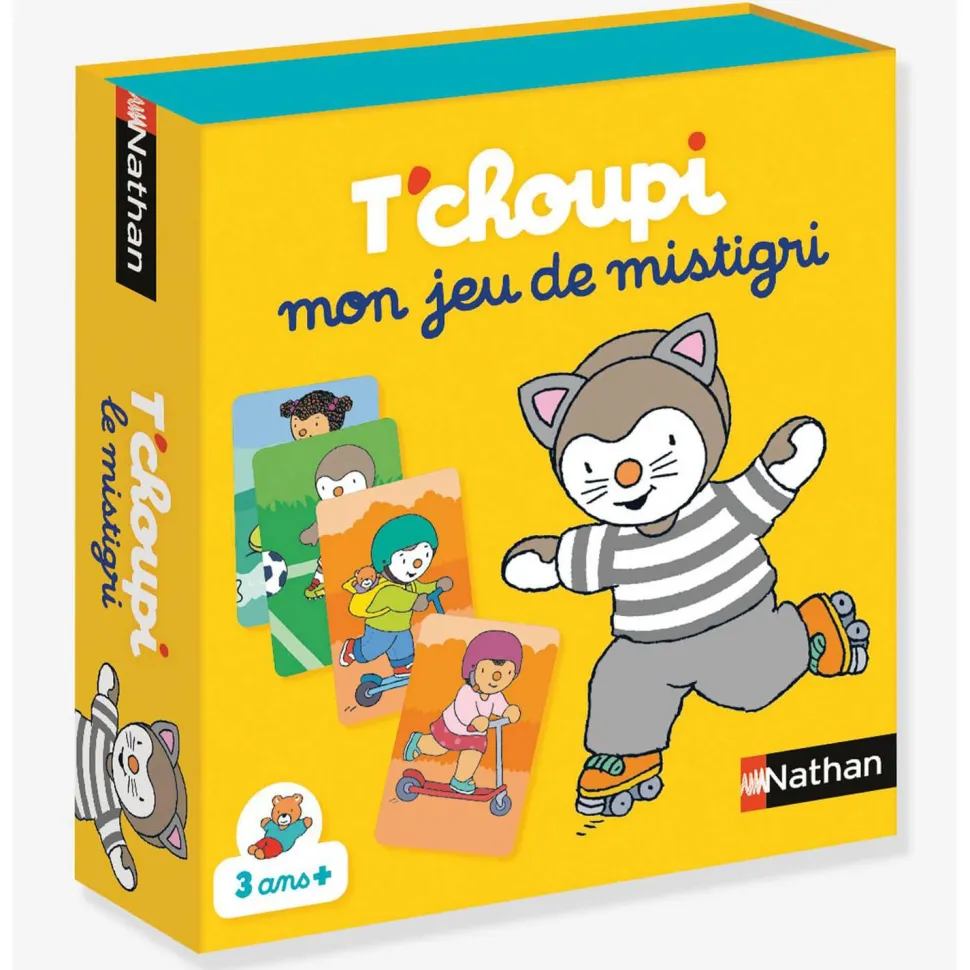 Mon jeu de Mistigri T'choupi - Nathan