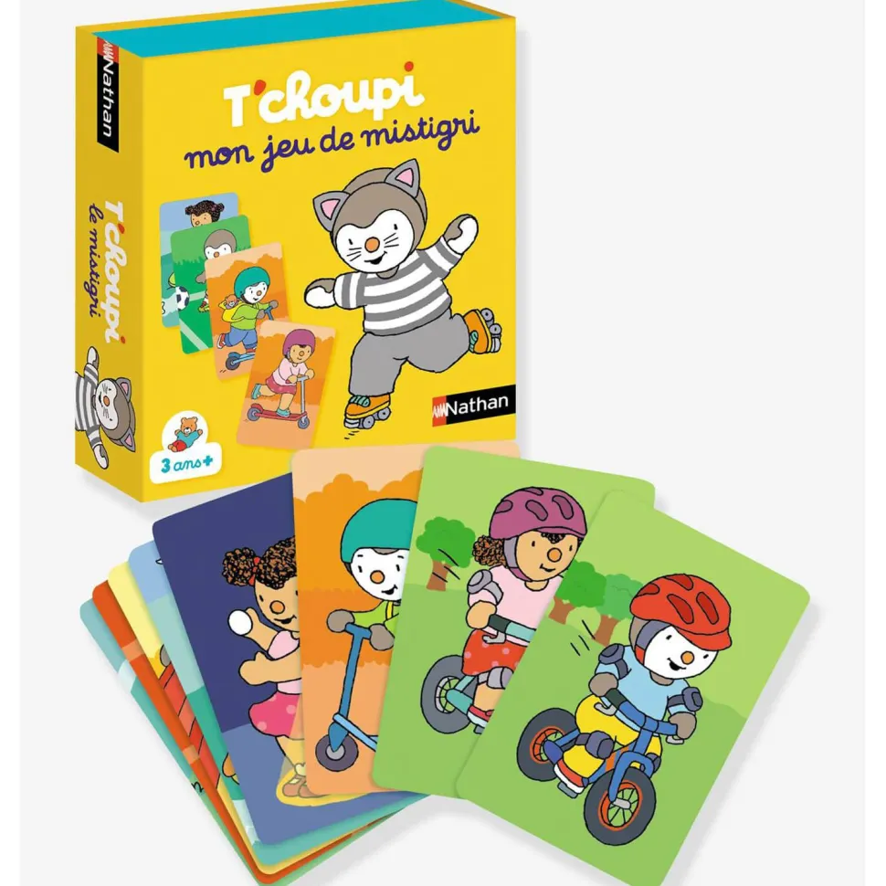 Mon jeu de Mistigri T'choupi - Nathan