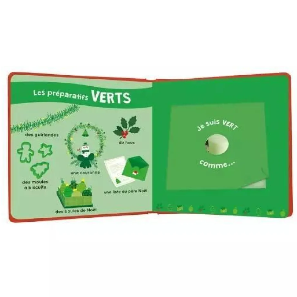 MON LIVRE DES ODEURS ET DES COULEURS - JOYEUX NOËL ! - Editions Auzou