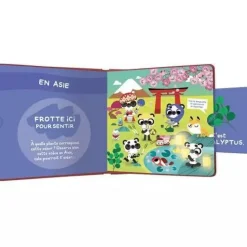 MON LIVRE DES ODEURS ET DES COULEURS - MON CHERCHE ET TROUVE DES ODEURS - AUTOUR DU MONDE - Editions Auzou