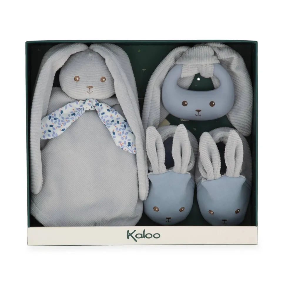 Mon premier coffret naissance : Lapinoo - Bleu - Kaloo