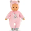 Mon premier doudou : Poupon Pti' Cœur Ours Rose - Corolle