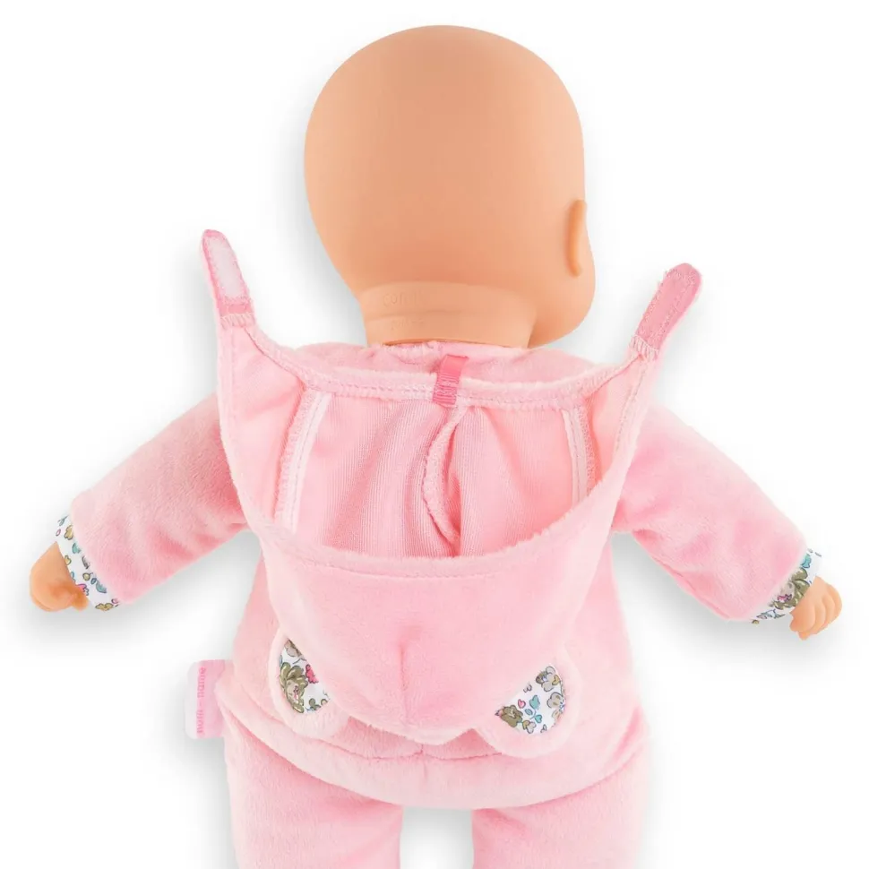 Mon premier doudou : Poupon Pti' Cœur Ours Rose - Corolle