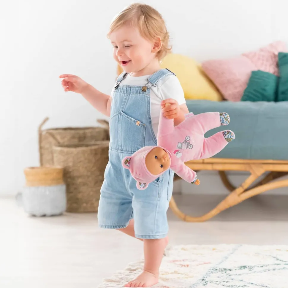 Mon premier doudou : Poupon Pti' Cœur Ours Rose - Corolle