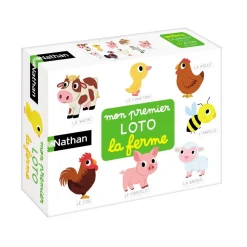 Mon premier loto : A la ferme - Nathan