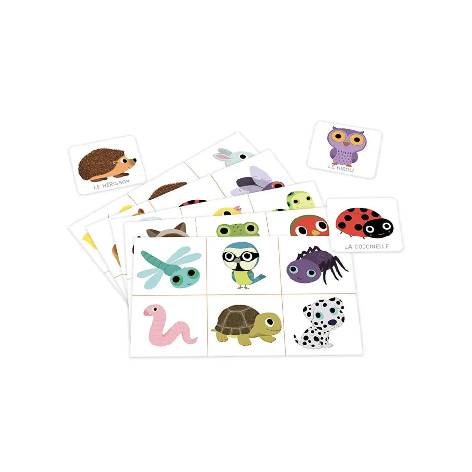 Mon premier loto : Animaux familiers - Nathan