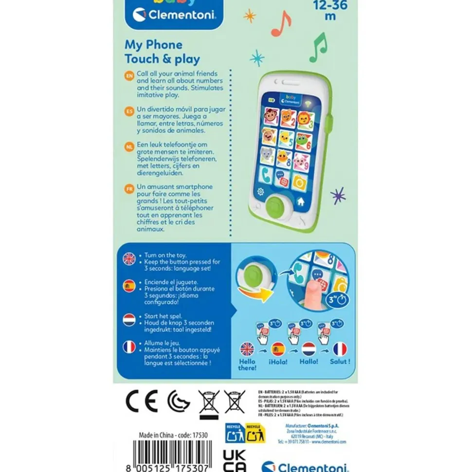 Mon téléphone Touch et Play - Clementoni