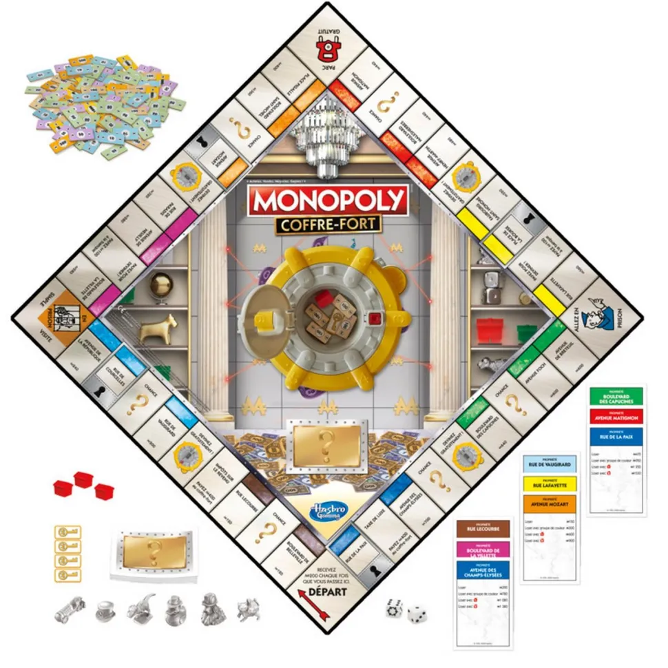 MONOPOLY : Coffre-fort - Hasbro