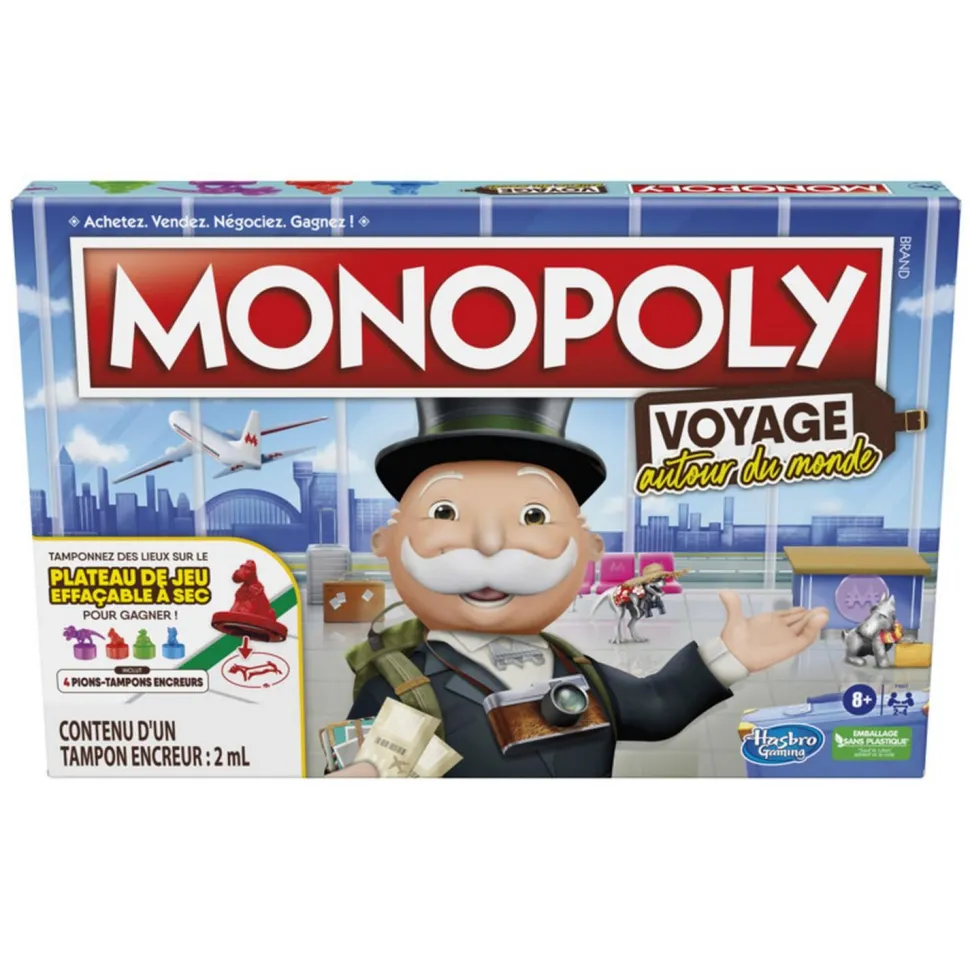 MONOPOLY : Voyage autour du monde - Hasbro