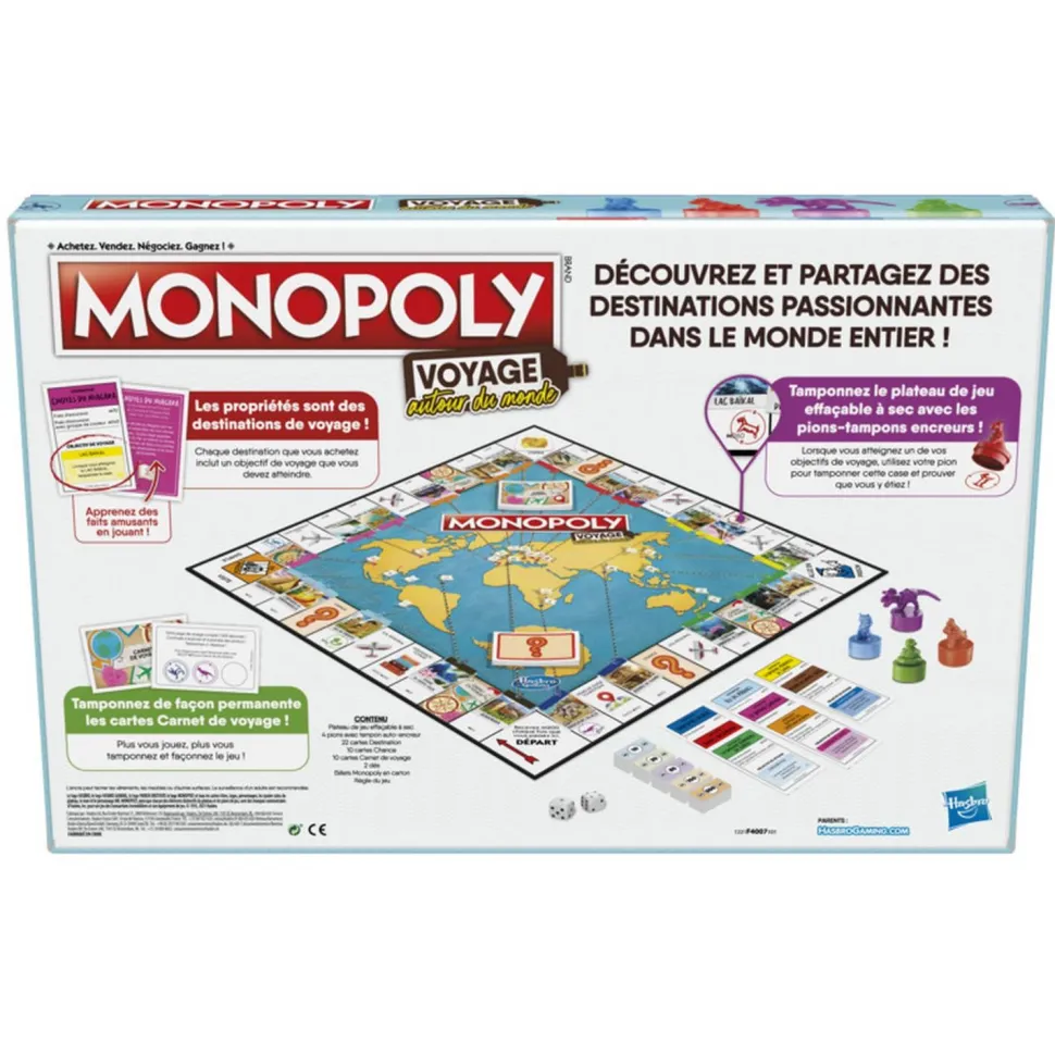 MONOPOLY : Voyage autour du monde - Hasbro