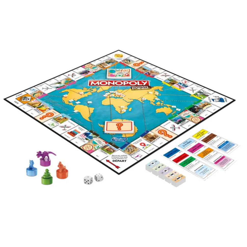MONOPOLY : Voyage autour du monde - Hasbro