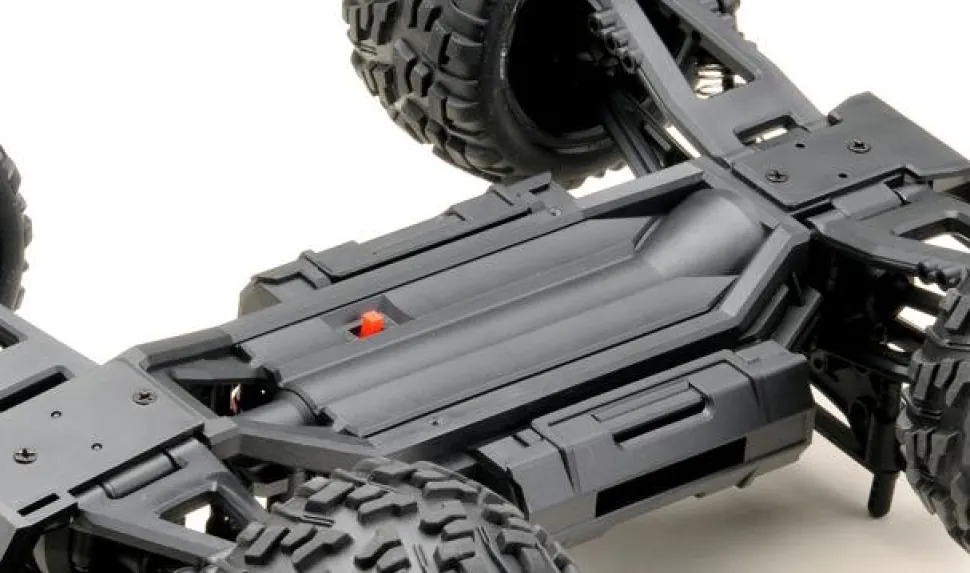 Monster Truck Racing 4WD 1/14 RTR noir/rouge - Absima