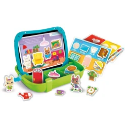 Montessori : Malette Magnétique - La vie à la maison - Clementoni