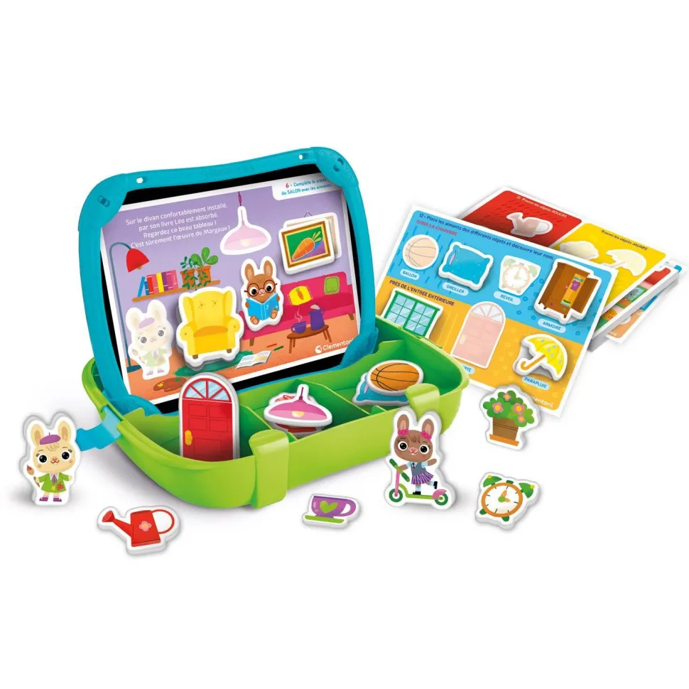 Montessori : Malette Magnétique - La vie à la maison - Clementoni