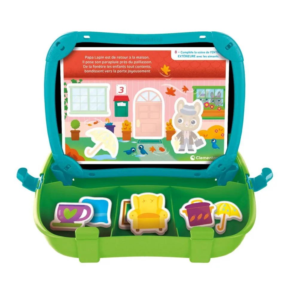 Montessori : Malette Magnétique - La vie à la maison - Clementoni