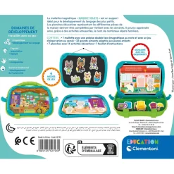 Montessori : Malette Magnétique - La vie à la maison - Clementoni