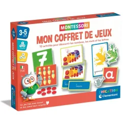 Montessori : Mon coffret de jeux - Clementoni