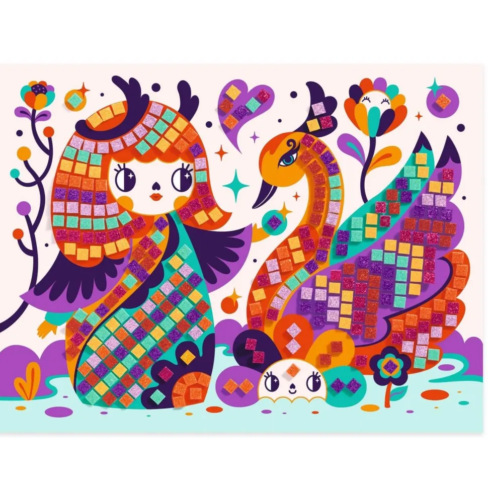 Mosaïque : Kokeshis - Djeco