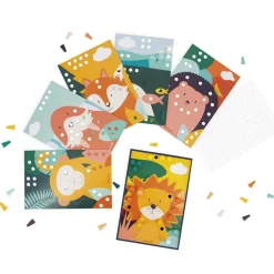 Mosaïque en bois : animaux - Janod