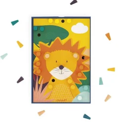 Mosaïque en bois : animaux - Janod