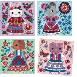 Mosaïques : Lovely pets - Djeco