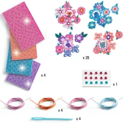 MOSAÏQUES & STICKERS DO IT YOURSELF : Meilleures copines - Djeco