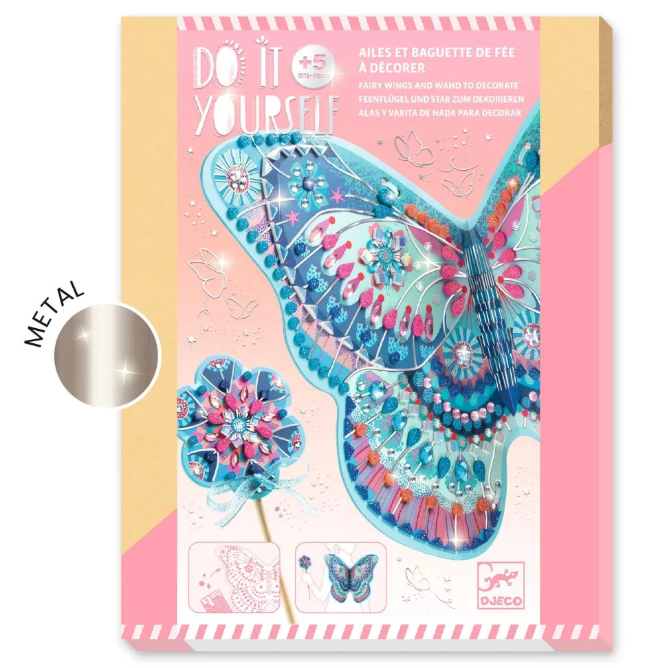 MOSAÏQUES & STICKERS DO IT YOURSELF : Comme une fée - Djeco