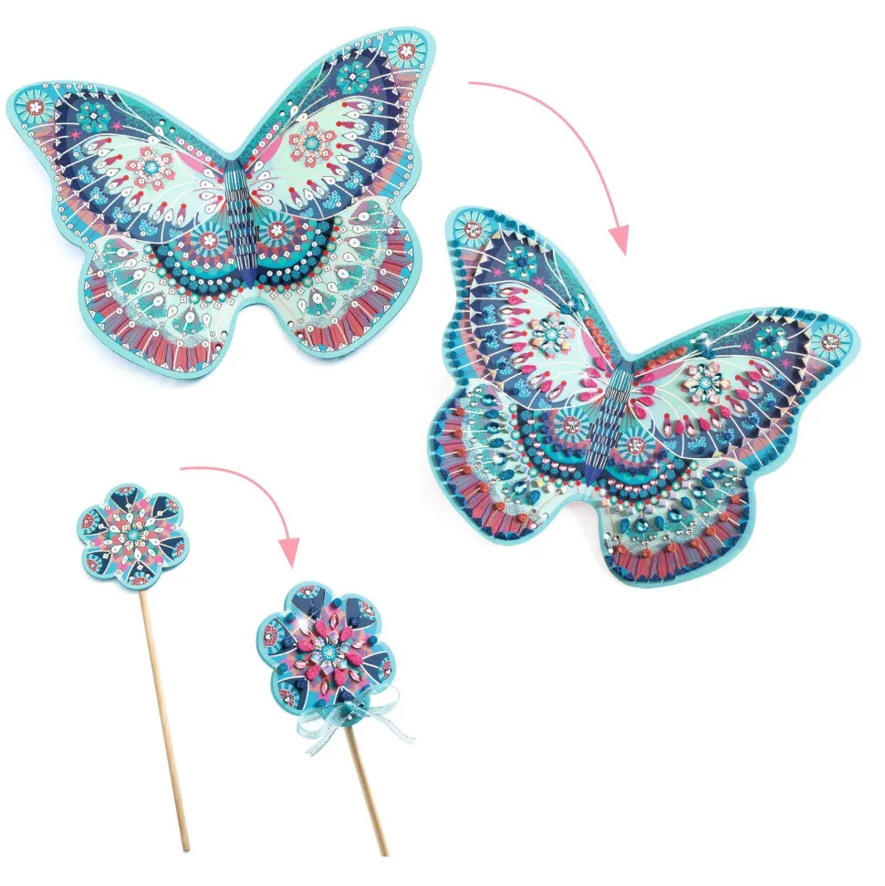 MOSAÏQUES & STICKERS DO IT YOURSELF : Comme une fée - Djeco