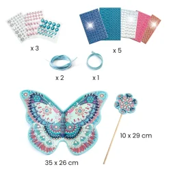 MOSAÏQUES & STICKERS DO IT YOURSELF : Comme une fée - Djeco