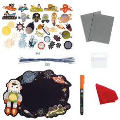 MOSAÏQUES & STICKERS DO IT YOURSELF : Dans les étoiles - Djeco