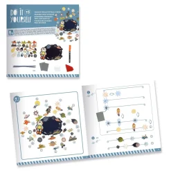 MOSAÏQUES & STICKERS DO IT YOURSELF : Dans les étoiles - Djeco