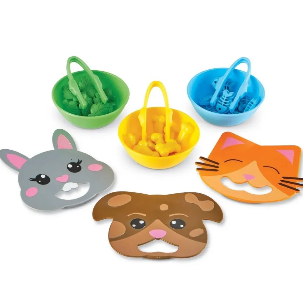 Motricité fine : mes amis à nourrir - Learning Resources