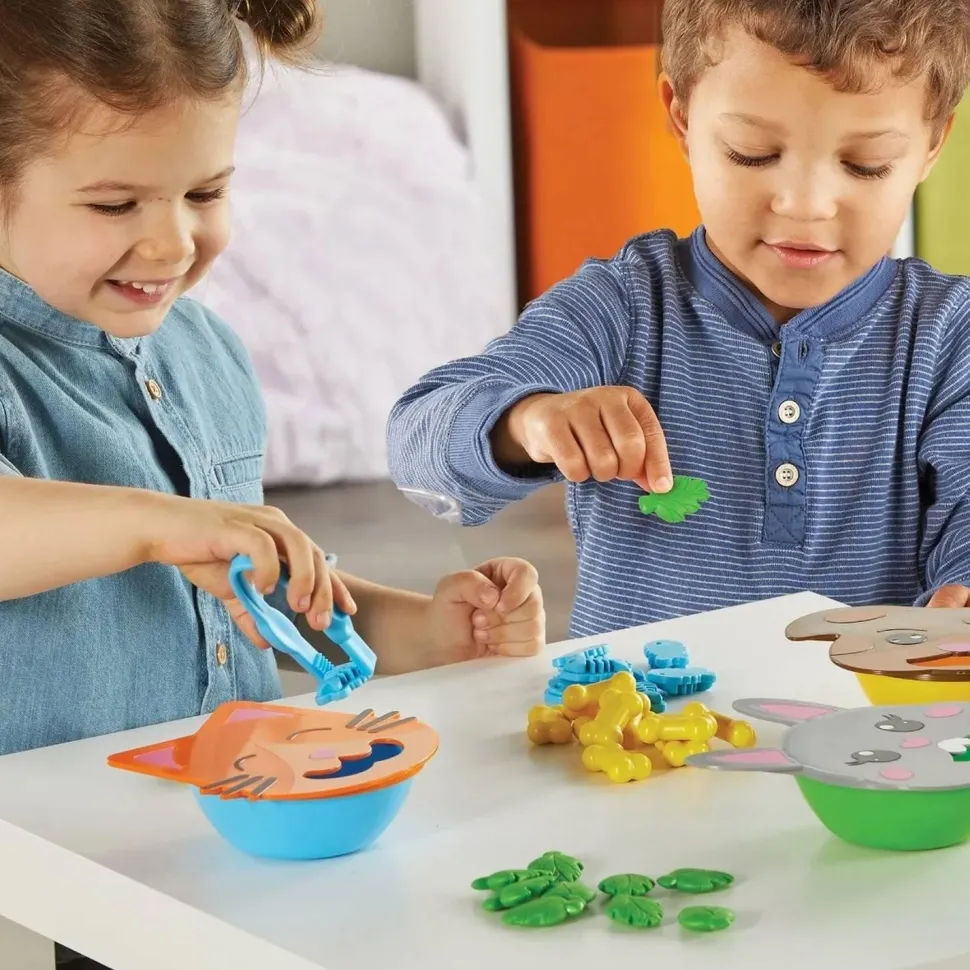 Motricité fine : mes amis à nourrir - Learning Resources