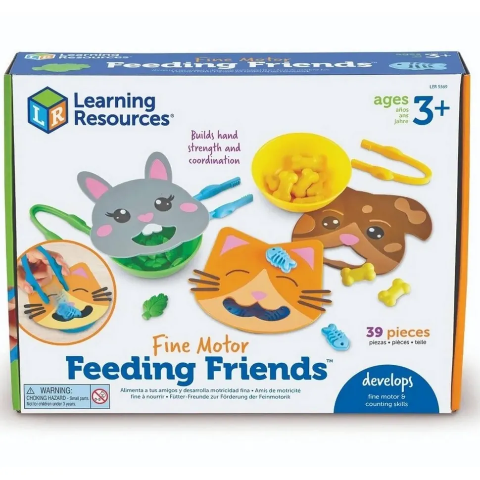 Motricité fine : mes amis à nourrir - Learning Resources