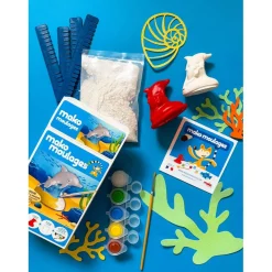 Moulage : Le dauphin et son bébé - Mako Creations