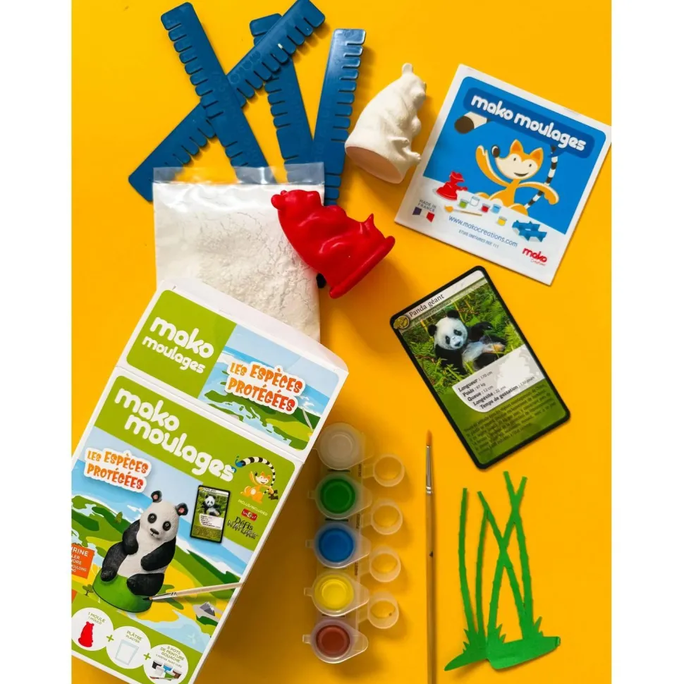 Moulage : Panda géant - Mako Creations